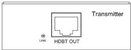 Transmitter LINK HDBT OUT