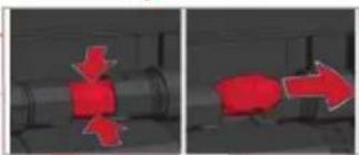 ROTHENBERGER R550 - Replace the clamp jaws R550/R650 I - 3