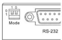 Blustream HEX100CS-RX - Mode settings (RS-232) - 1