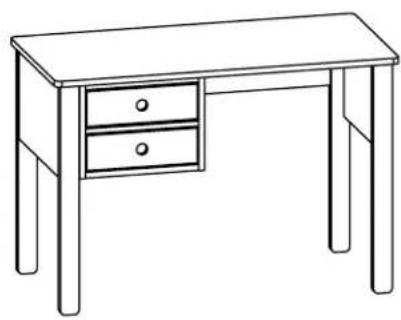 WOOOD Tipi - junior desk - 38