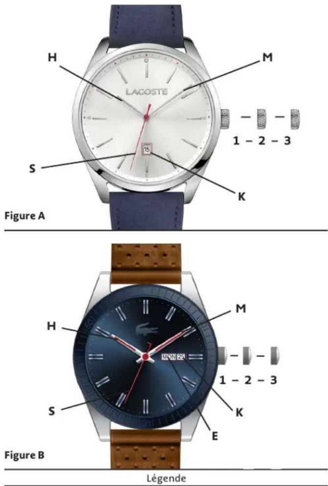 Lacoste Moon 2010951 - MODÈLES AVEC DATE / JOUR-DATE - 1