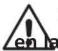 Warning symbol image with exclamation mark inside a rectangular box