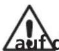 Warning symbol image with exclamation mark inside a rectangular box