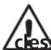 Warning symbol image with exclamation mark inside a rectangular box