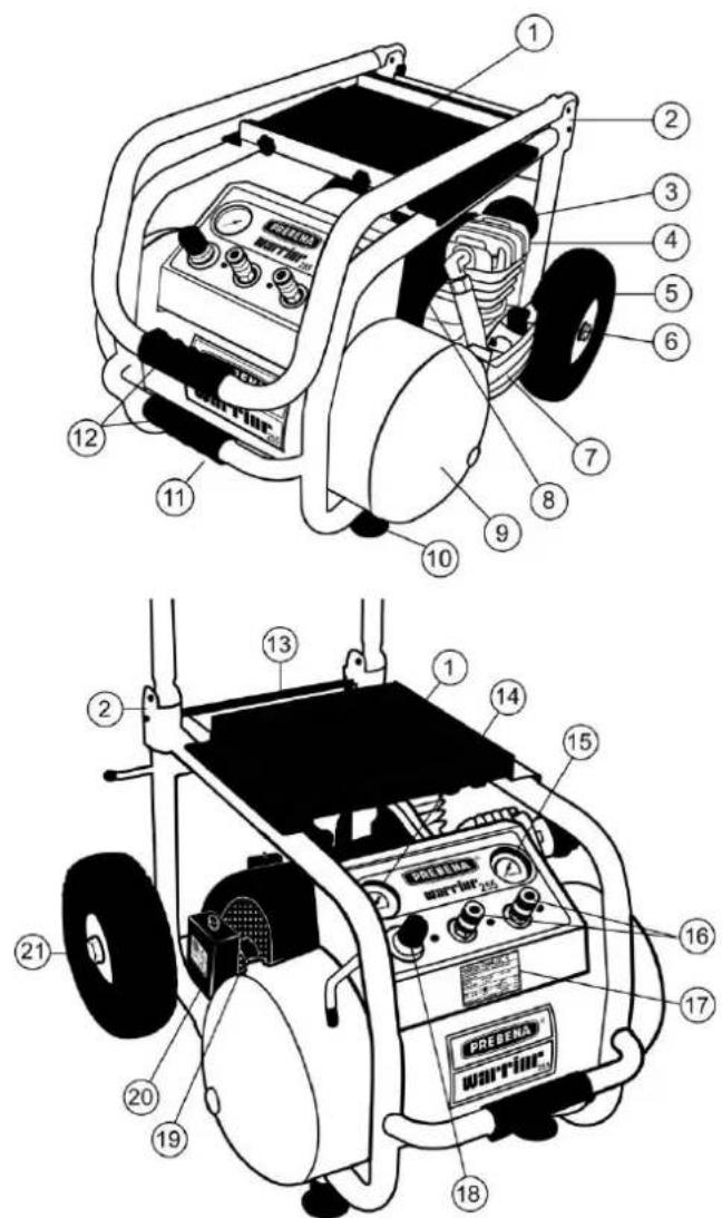 Prebena WARRIOR 255 - WARRIOR 255 Revue du mécanisme avec les caractéristiques techniques - 1