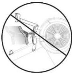 Circular diagram showing a mechanical device with a diagonal line and circular pattern (no text or symbols)