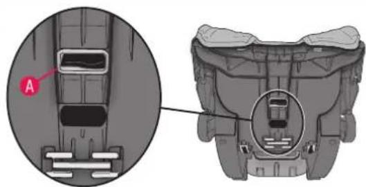 Evenflo Nurture - Changing the Crotch Strap Position - 3