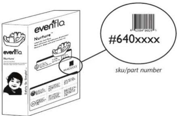 evenfla Nurture™ #640xxxxx sku/part number