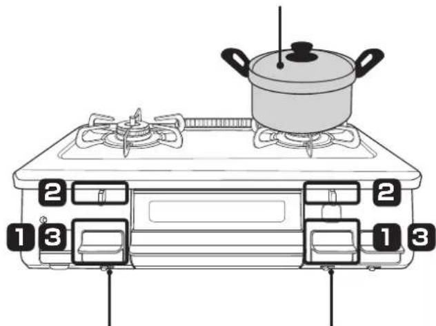 Paloma IC-N86SH-L - 準備 - 2