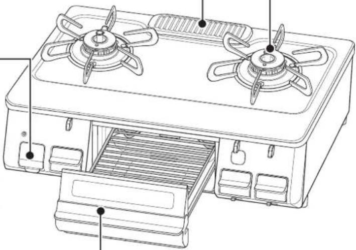 Paloma IC-N86SH-L - 機器を組み立てる - 3