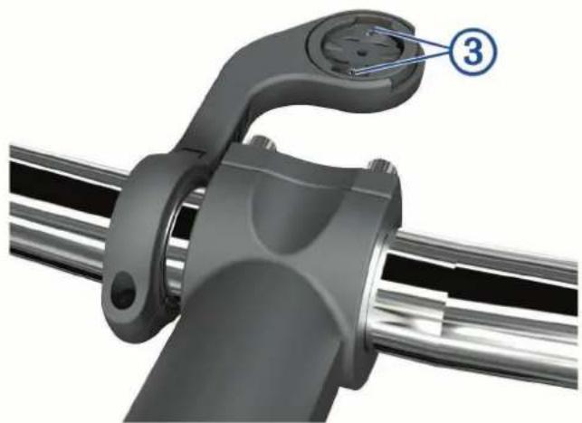 GARMIN Edge 1030 Plus - Installation af standardholderen - 4