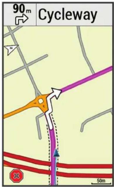 GARMIN Edge 1030 Plus - Navigation til en position - 1