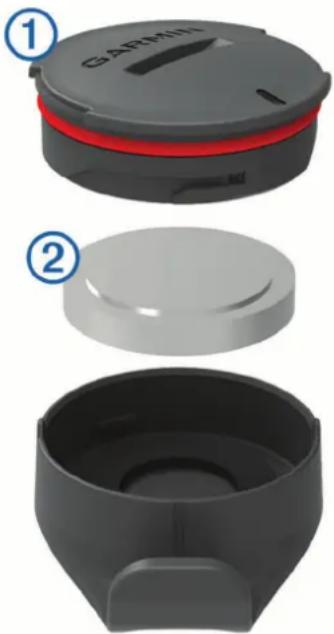 GARMIN Edge 1030 Plus - Udskiftning af hastighedssensorens batteri - 1