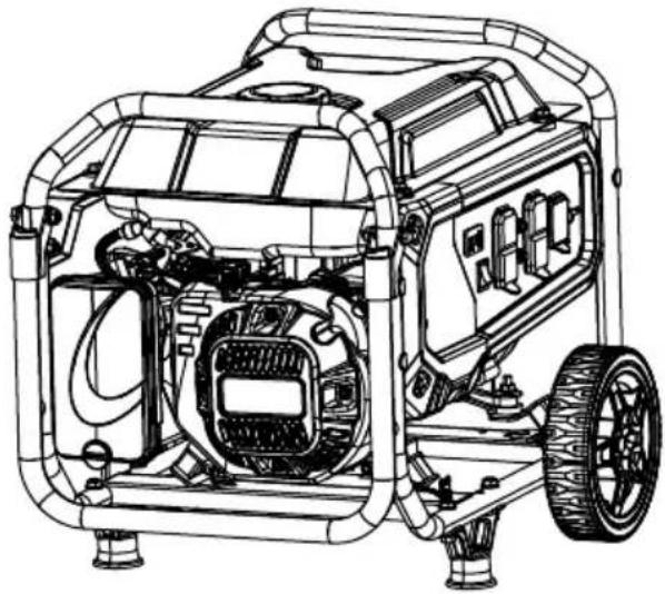 Generac GP Series 3600 - Generador portátil serie GP - 1