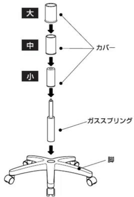 Nakabayashi CCL-002 - 2.脚の組立て - 1