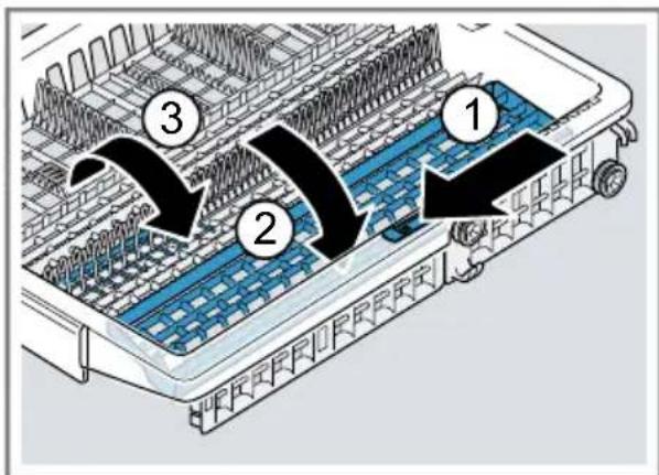 SIEMENS SR65ZX23ME - Μετατροπή του συρταριού μαχαιροπίρουνων - 1