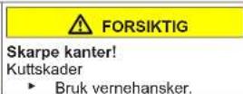 Profilo BD3086WFAN - Utskiftning av nedre dørhengsel - 4