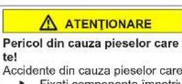 Profilo BD3086WFAN - Înlocuirea balamalei de sus a uşii - 6