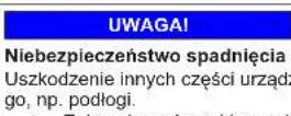 Profilo BD3086WFAN - Wymiana górnego zawiasu drzwiczek - 10