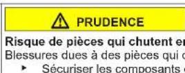 Profilo BD3086WFAN - Remplacer la charnière intermédiaire de la porte - 8