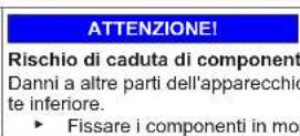Profilo BD3086WFAN - Sostituzione della cerniera superiore della porta - 10