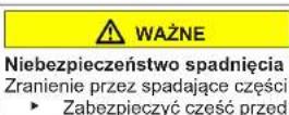 Profilo BD3086WFAN - Wymiana górnego zawiasu drzwiczek (drzwiczki z wyświetlaczem) - 9