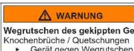 Profilo BD3086WFAN - Austauschen des unteren Türscharniers - 6