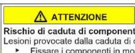 Profilo BD3076WFAN - Sostituzione della cerniera superiore della porta (porta con display) - 8