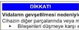 Profilo BD3076WFAN - Kapının orta menteşesinin değiştirilmesi - 10