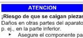 Profilo BD3076WFAN - Sustituir la bisagra superior de la puerta (puerta con display) - 11