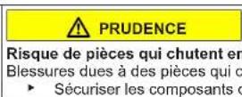 Profilo BD3076WFAN - Remplacer la charnière supérieure de la porte - 8