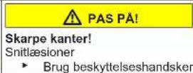Profilo BD3076WFAN - Udskiftning af øverste dørhængsel - 4