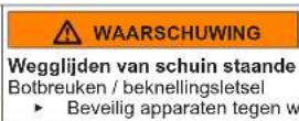 Profilo BD3076WFAN - Bovenste deurscharnier vervangen (deur met display) - 6