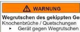 Profilo BD3076WFAN - Austauschen des oberen Türscharniers - 6