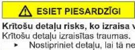 Profilo BD3076WFAN - Durvju augšējās viras nomaiņa (durvis ar displeju) - 8