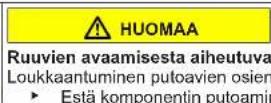 Profilo BD3076WFAN - Oven keskisaranan vaihtaminen - 8