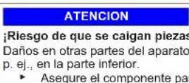 Profilo BD3076WFAN - Sustituir la bisagra inferior de la puerta - 10