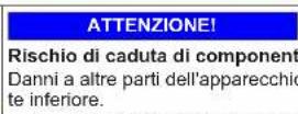 Profilo BD3076WFAN - Sostituzione della cerniera inferiore della porta - 10