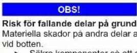 Profilo BD3076WFAN - Byta dörrens mellersta gångjärn - 11