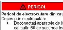 Profilo BD3076WFAN - Înlocuirea balamalei de sus a uşii (uşă cu afişaj) - 13