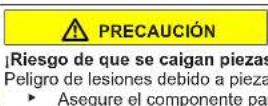 Profilo BD3076WFAN - Sustituir la bisagra superior de la puerta (puerta con display) - 9