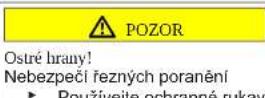Profilo BD3086WFDN - Výměna středního závěsu dvířek - 4