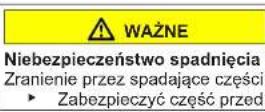 Profilo BD3086WFDN - Wymiana górnego zawiasu drzwiczek (drzwiczki z wyświetlaczem) - 9