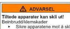 Profilo BD3086WFDN - Utskiftning av øvre dørhengsel - 6