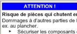 Profilo BD3086WFDN - Remplacer la charnière supérieure de la porte (porte avec afficheur) - 10