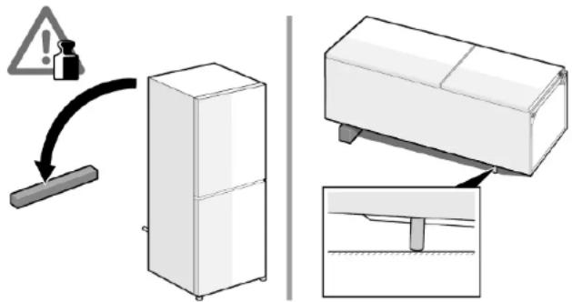 Profilo BD3086WFDN - Desmontar la bisagra superior de la puerta - 1