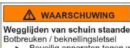 Profilo BD3086WFDN - Middelste deurscharnier vervangen - 6