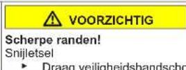 Profilo BD3086WFDN - Middelste deurscharnier vervangen - 4