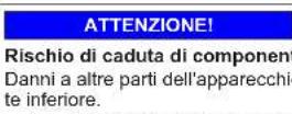 Profilo BD3086WFDN - Sostituzione della cerniera inferiore della porta - 10