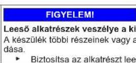 Profilo BD2055WFVN - A középső ajtózsanér cseréje - 10